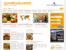 Tablet Screenshot of ilovefood.com.mt